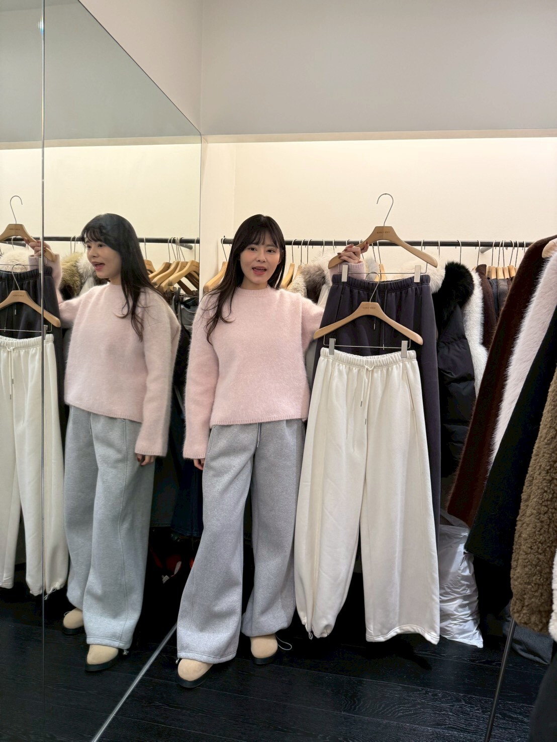 OB5220 寬鬆棉質運動長褲