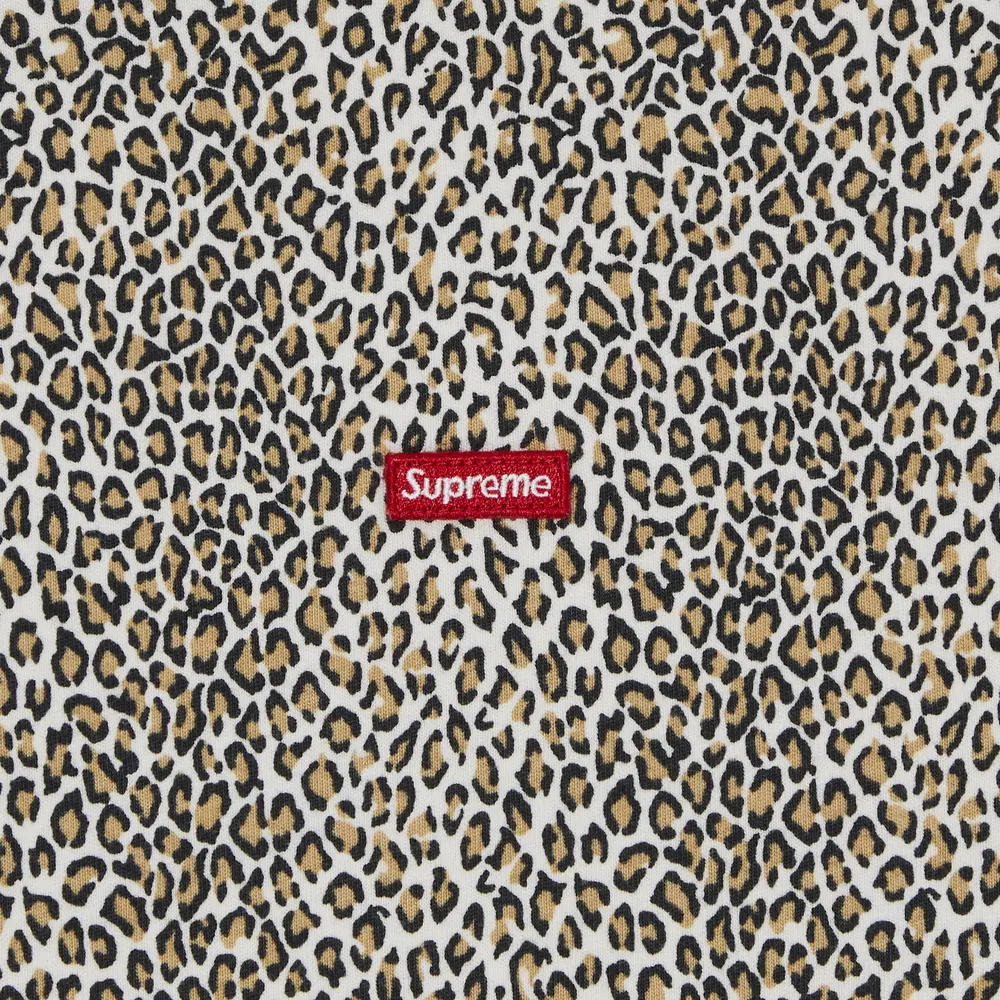 美品　Supreme Small Box LS/Tee leopard Supreme Small Box L S Tee Cheetah | eBay