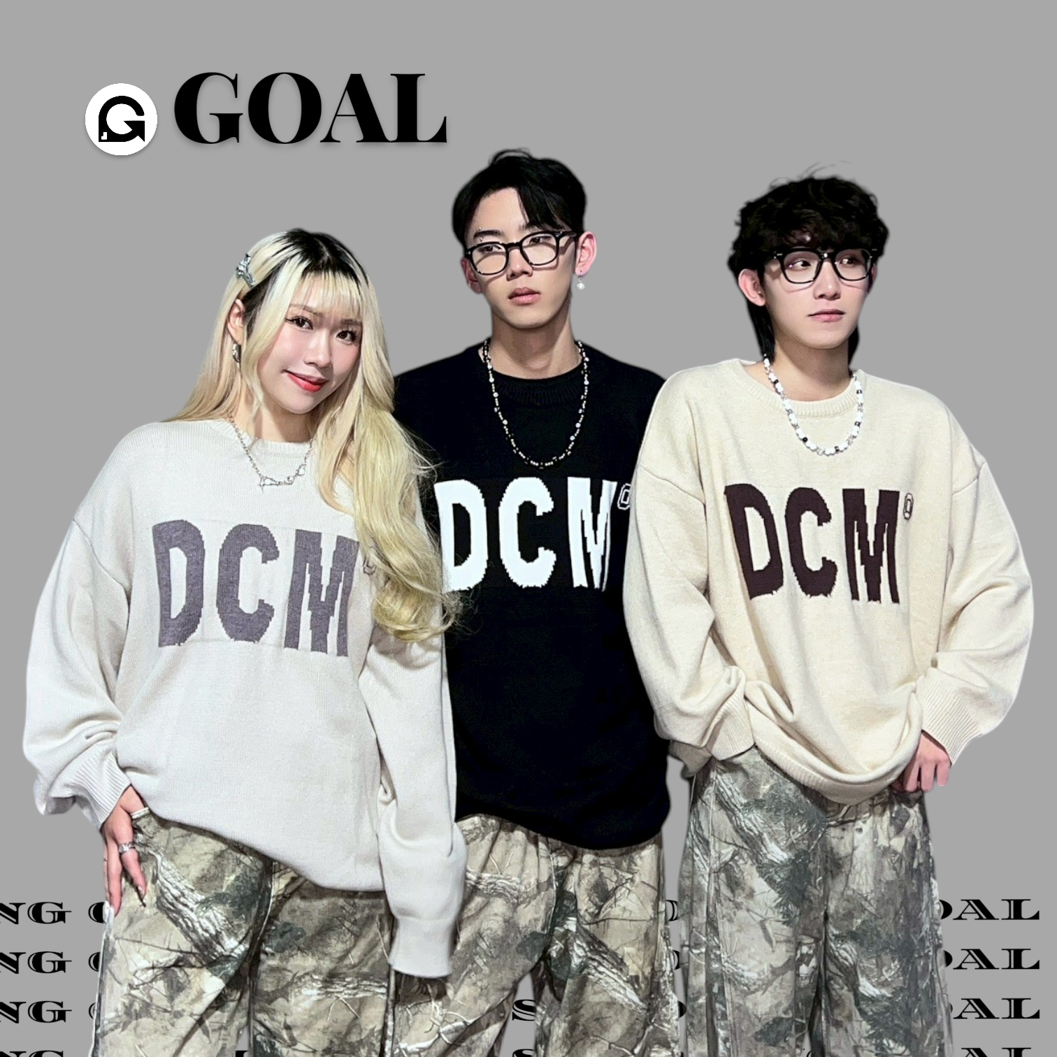 (GOAL) DCM KNIT PULLOVER 針織 毛衣 針織衫 DCM-L11