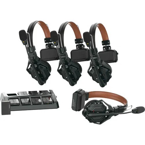 Hollyland Solidcom C1 Pro-4S 頭戴一體式無線對話系統 (4 headset)