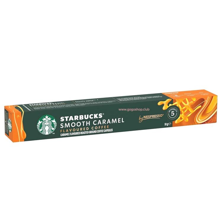 Starbucks 幼滑焦糖風味咖啡膠囊 (10粒裝) 輕度烘焙