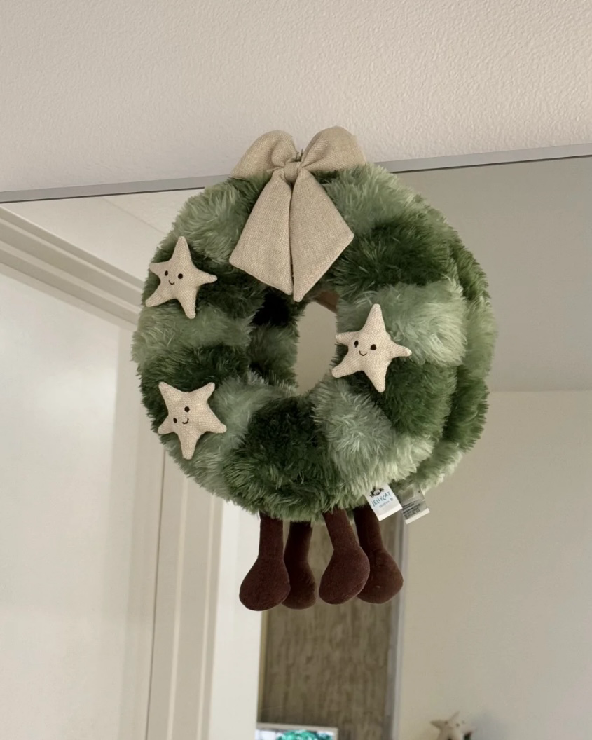 JELLYCAT 聖誕花圈系列 花環 聖誕樹 毛絨 玩偶 娃娃 共3款