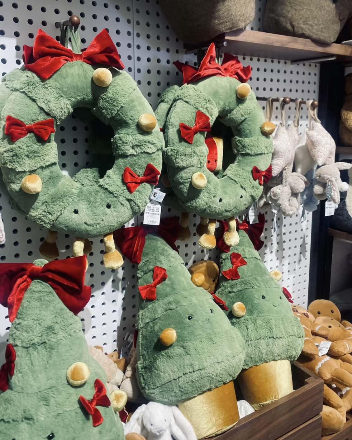 JELLYCAT 聖誕花圈系列 花環 聖誕樹 毛絨 玩偶 娃娃 共3款