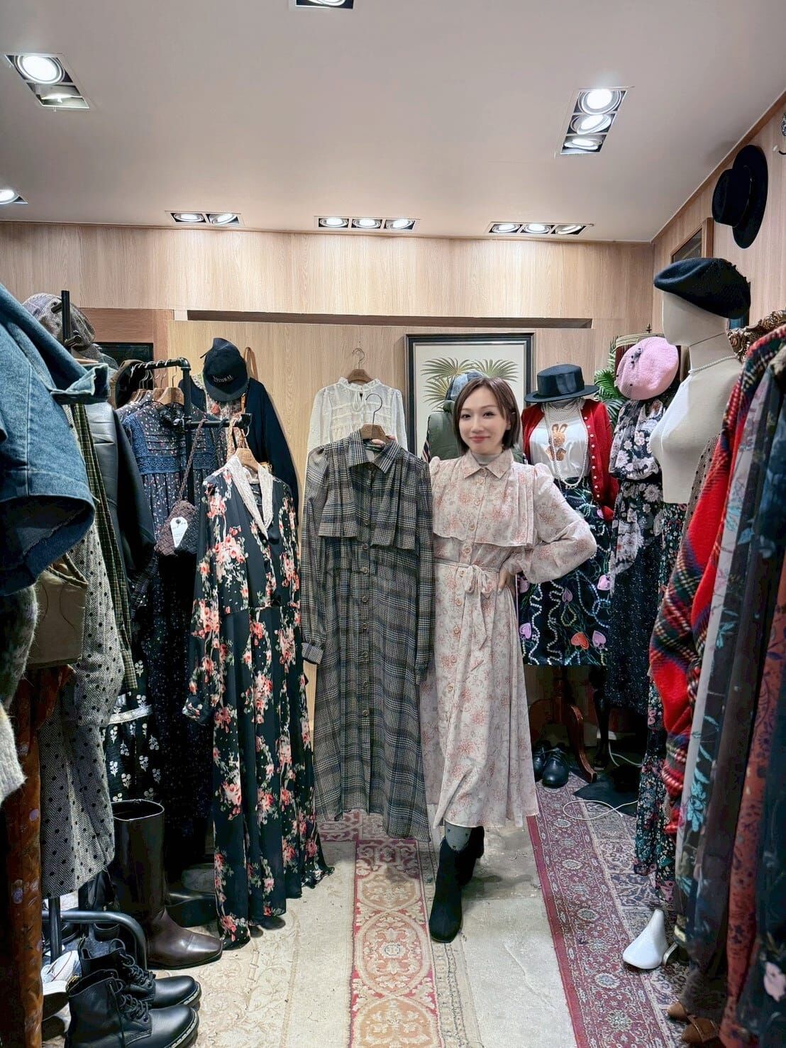 KM5269 長袖恤衫款連身裙