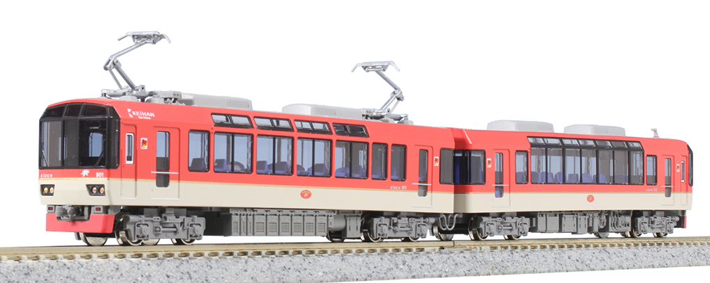 Kato 10-1471 N規 叡山電鐵900系 Kirara 楓葉紅
