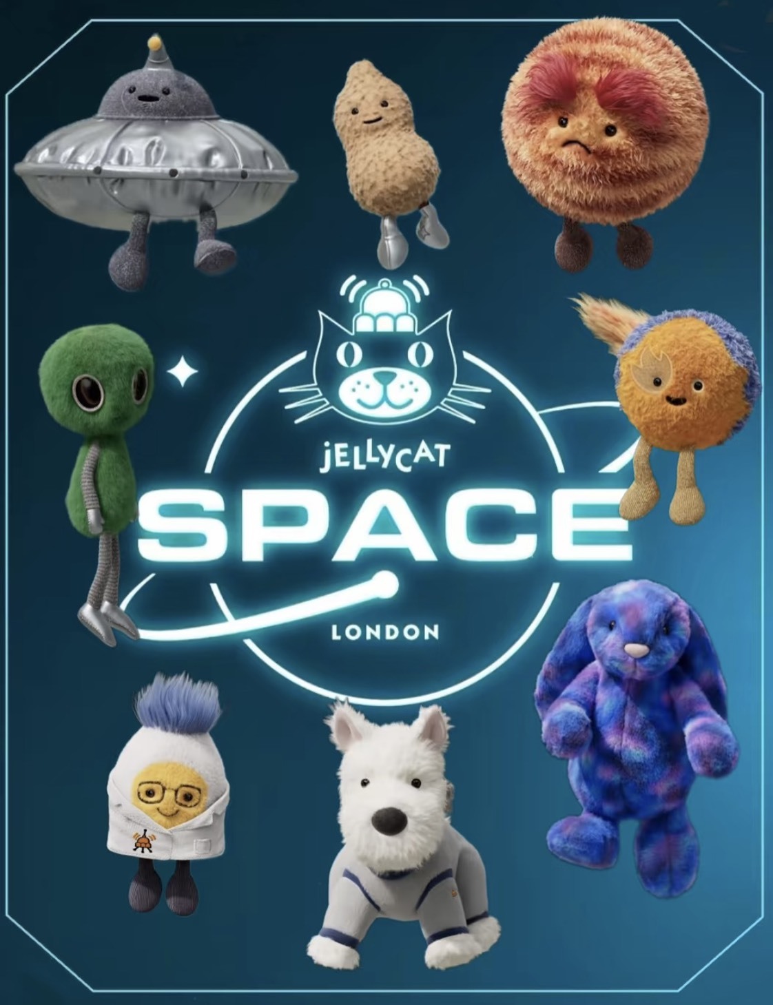 韓國連線 Jellycat 快閃店太空系列 🚀