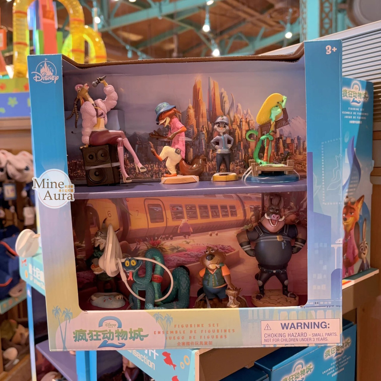 動物方城市 Zootopia 經典角色 公仔 擺飾品 -上海迪士尼樂園