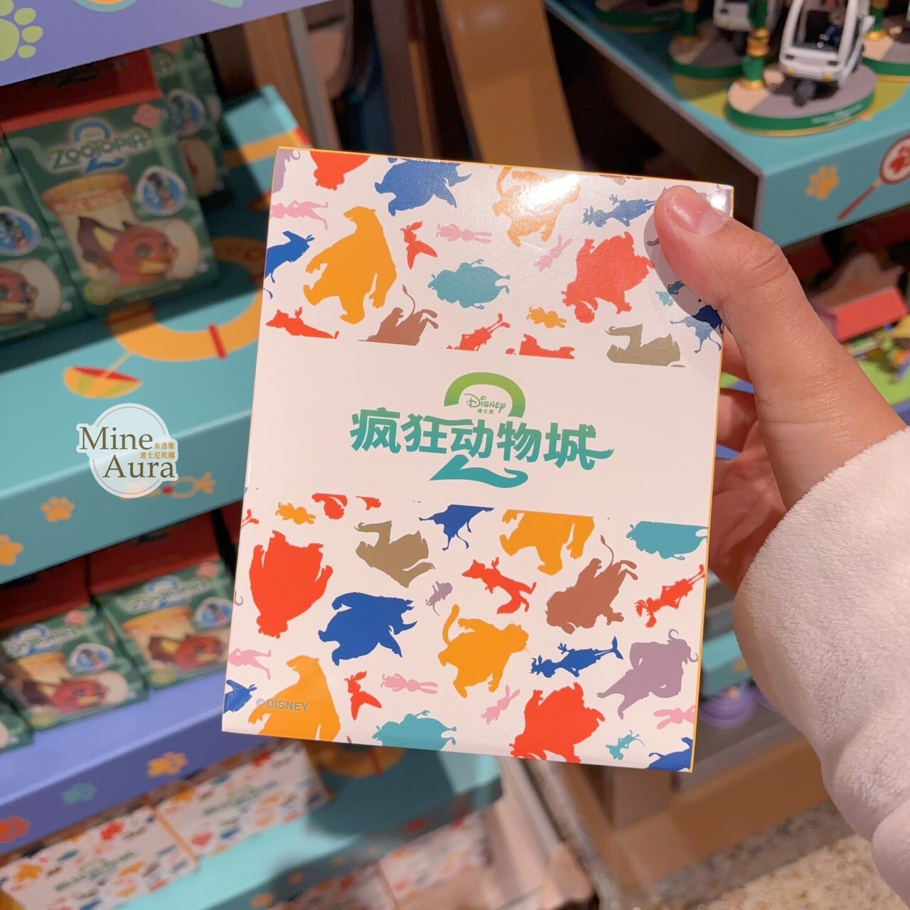 動物方城市 Zootopia 迷你 搖頭 公仔 擺飾品 盲選盒 盲盒 -上海迪士尼樂園