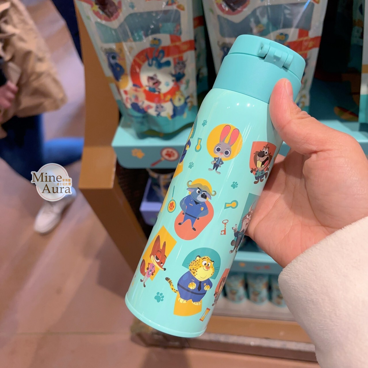 動物方城市 Zootopia 圖案 保溫瓶 水壺 -上海迪士尼樂園