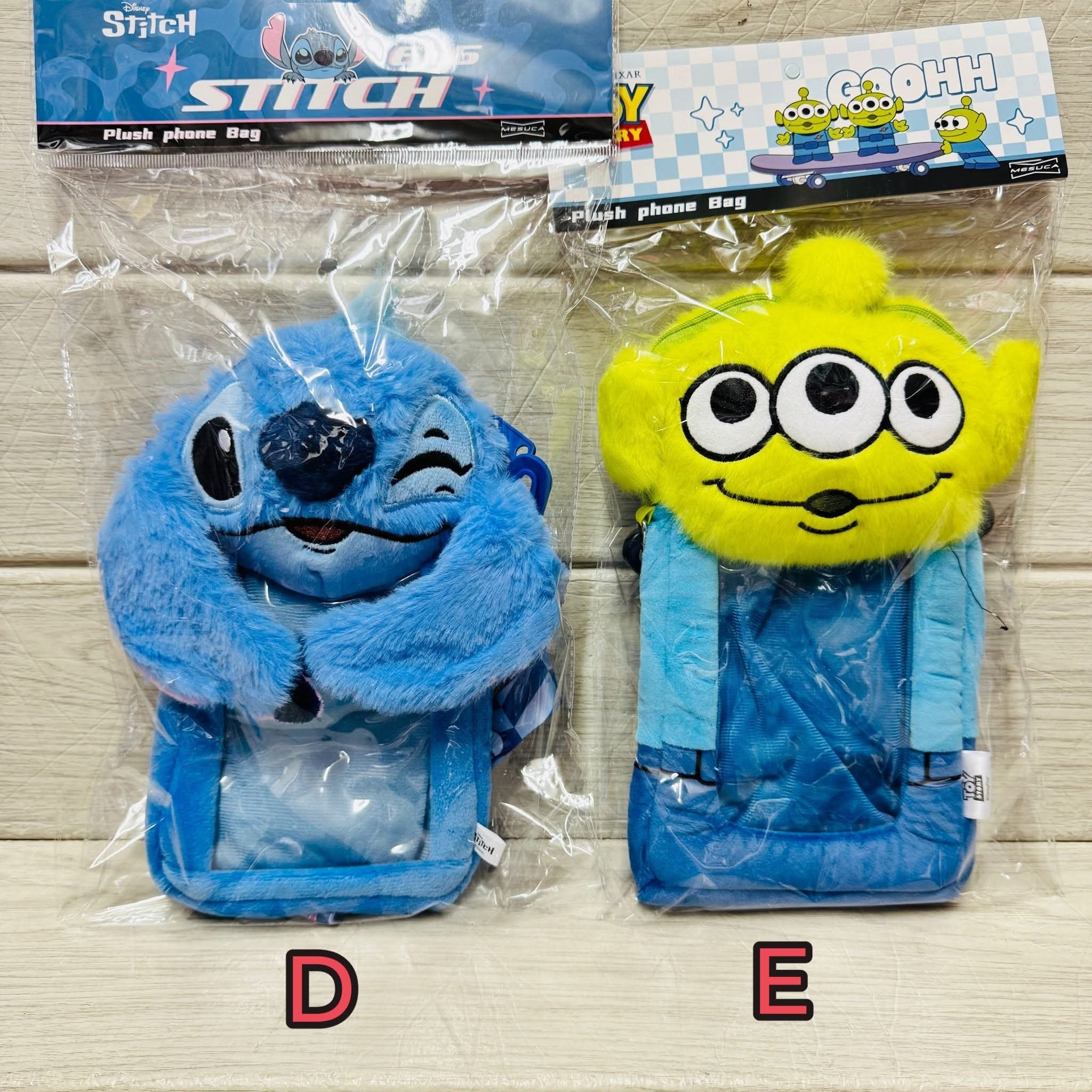 史迪仔 Stitch 公仔 電話袋