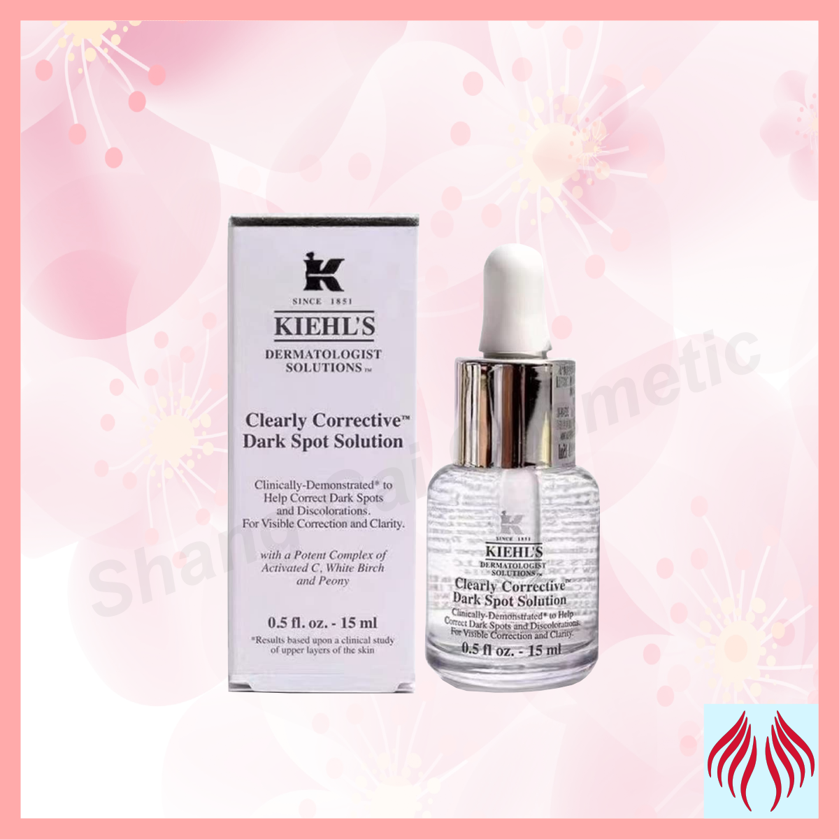 Kiehls醫學維C淡斑精華15ml [平行進口 3605972480415]
