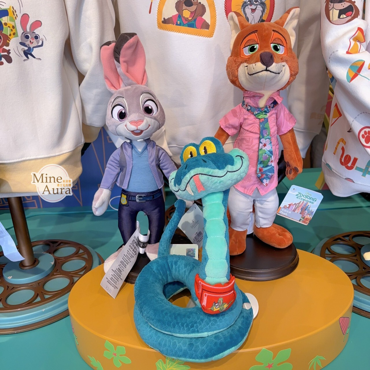 胡尼克 Nick 狐狸 娃娃 玩偶 動物方城市 Zootopia -上海迪士尼樂園