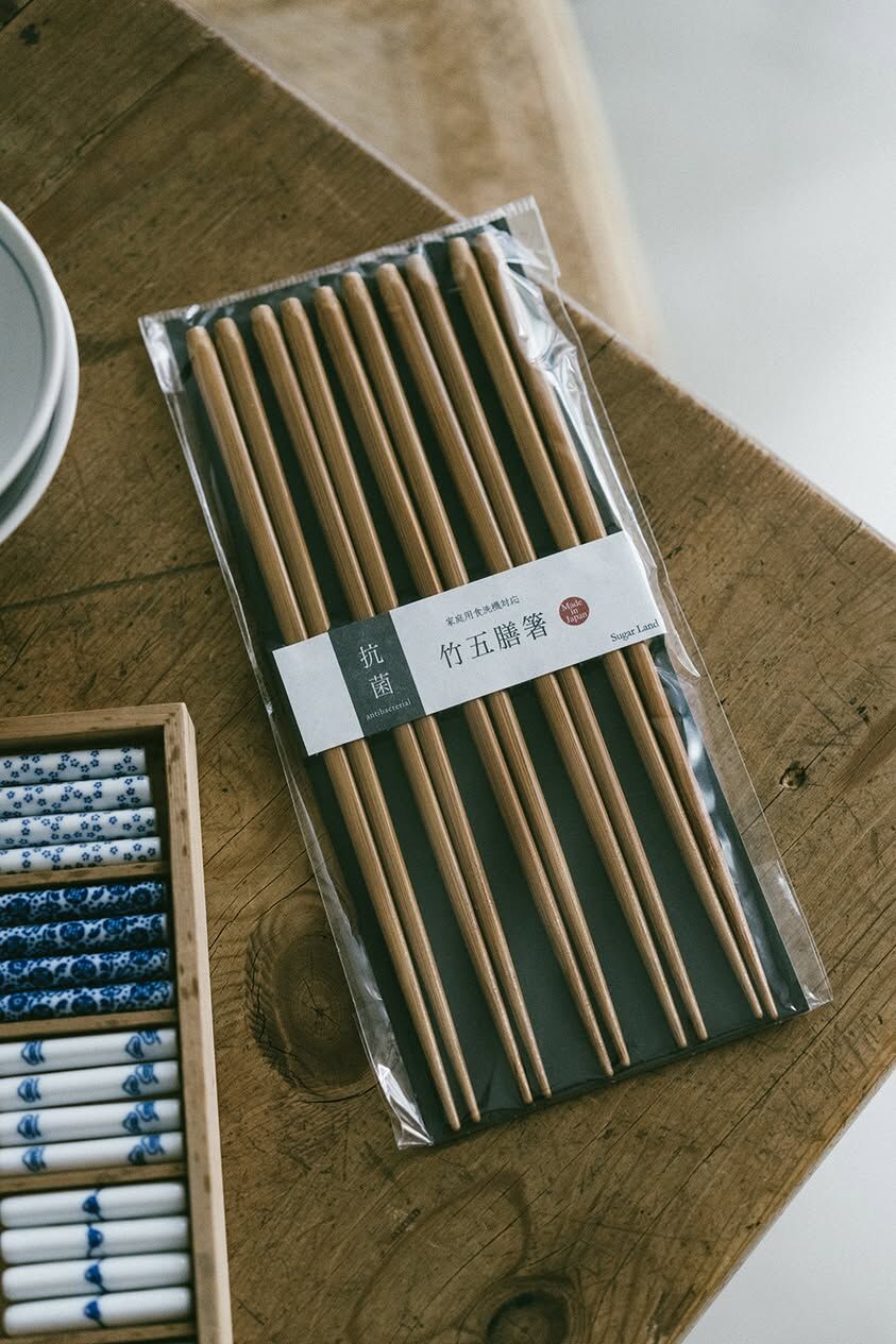 Arnest逸品物創日本製銀離子加工防滑抗菌竹筷（5入組）