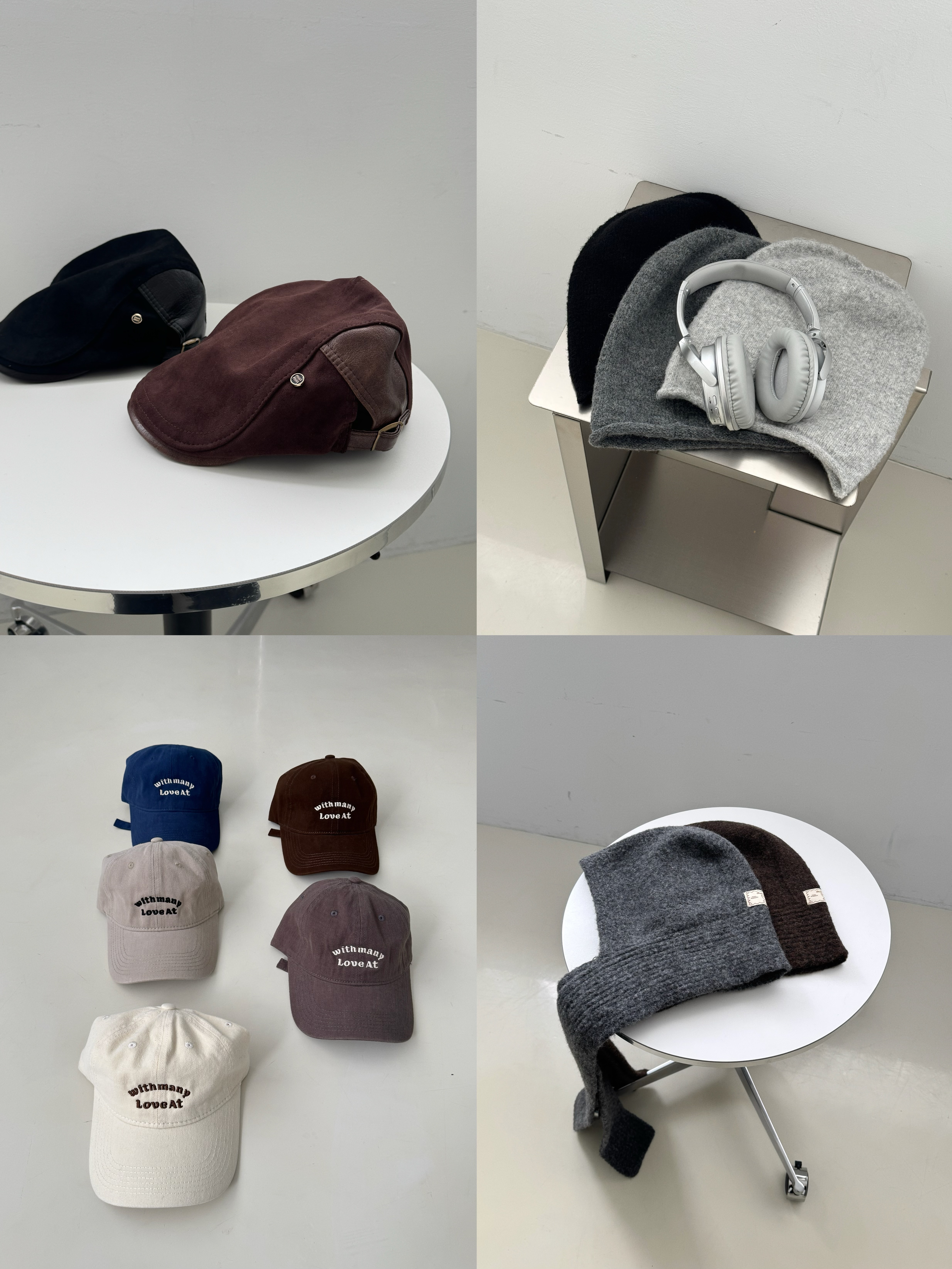 小偷帽 / 冷帽 / 老帽 / 圍巾針織帽