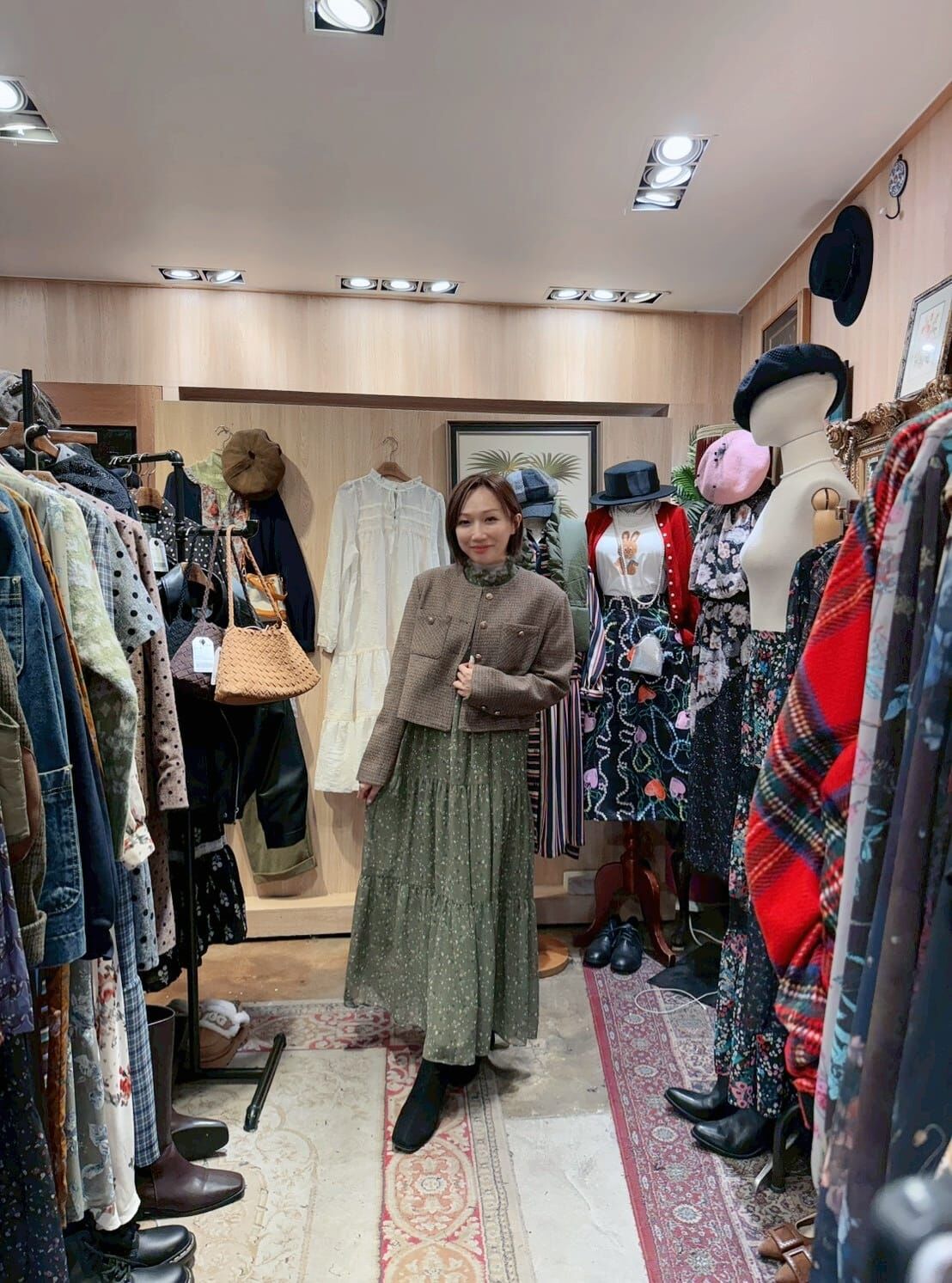 KM5234 蕾絲碎花長連身裙