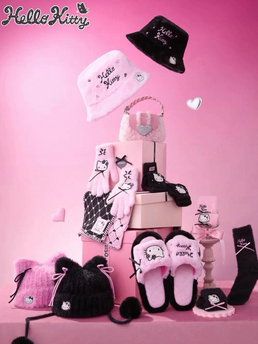 Officially licensed overseas Hello Kitty Sparkling Party