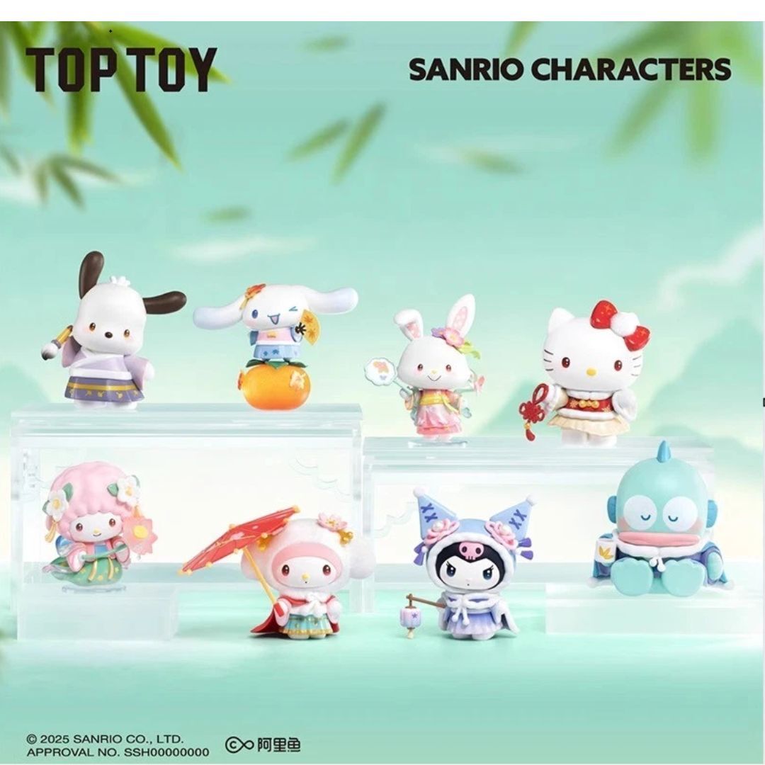 TOP TOY 三麗鷗四季華服系列盒玩 盲盒 (全8款)