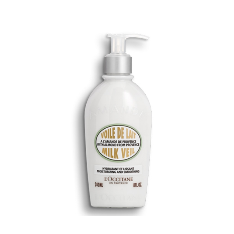 L’OCCITANE - 歐舒丹 甜扁桃 杏仁清爽緊膚露240ml(平行進口)(版本隨機）