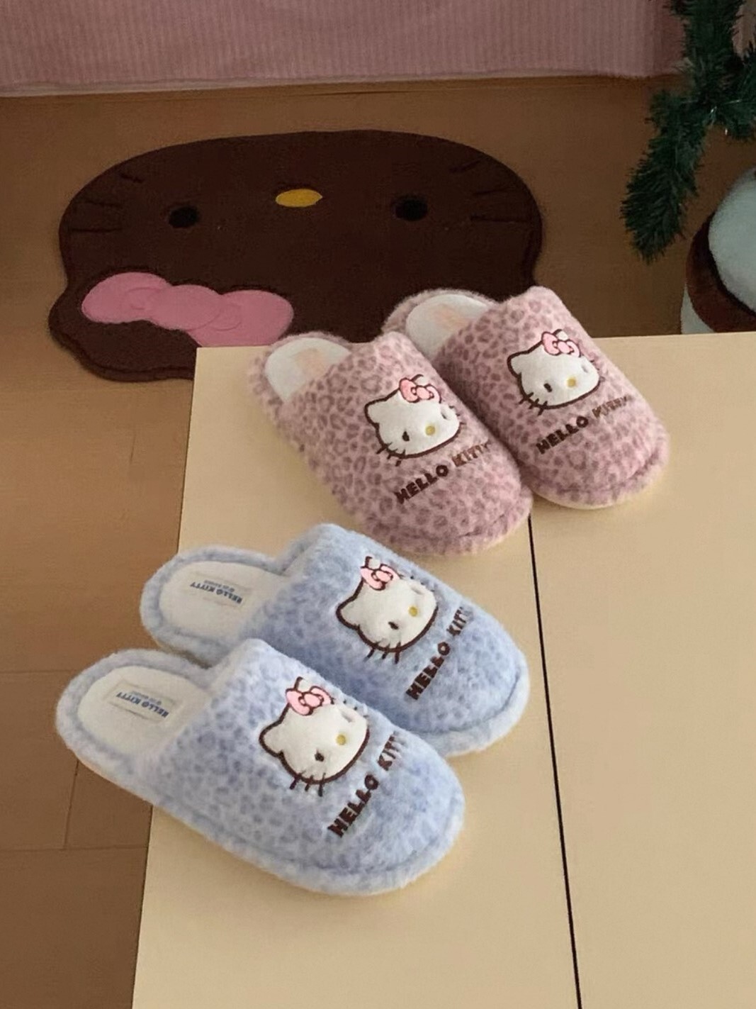 Authentic Hello Kitty super cute indoor slippers