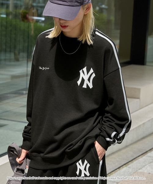 <現貨> MLB 美國職業棒球 大聯盟 刺繡長袖 運動衫 大學T 綿長褲 套裝 OT777