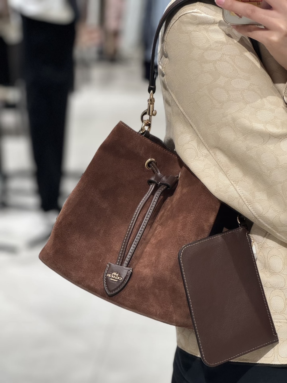 <快速出貨> Coach Rowan Bucket Bag 水桶包附手袋