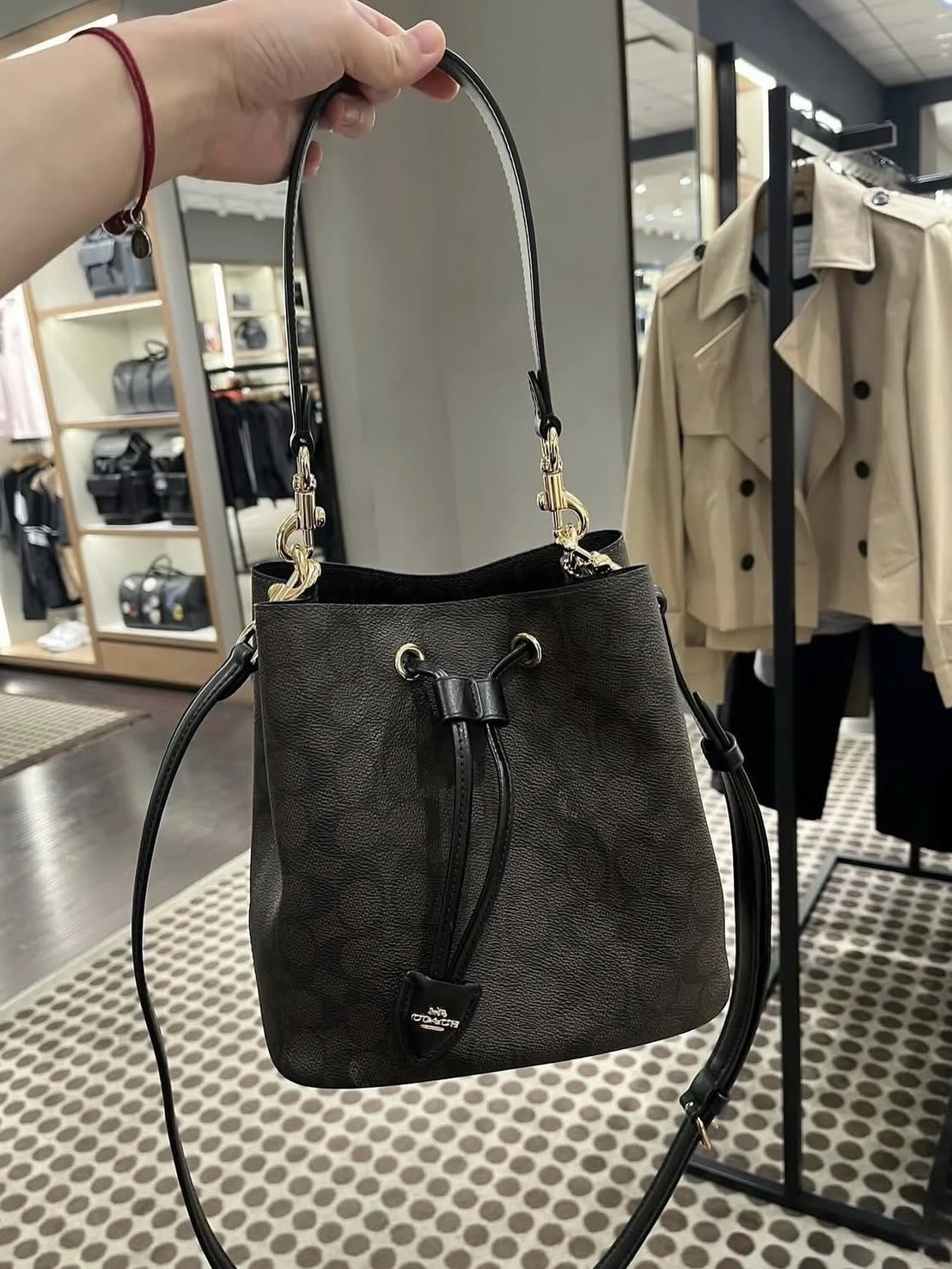 <快速出貨> Coach Rowan Bucket Bag 水桶包附手袋