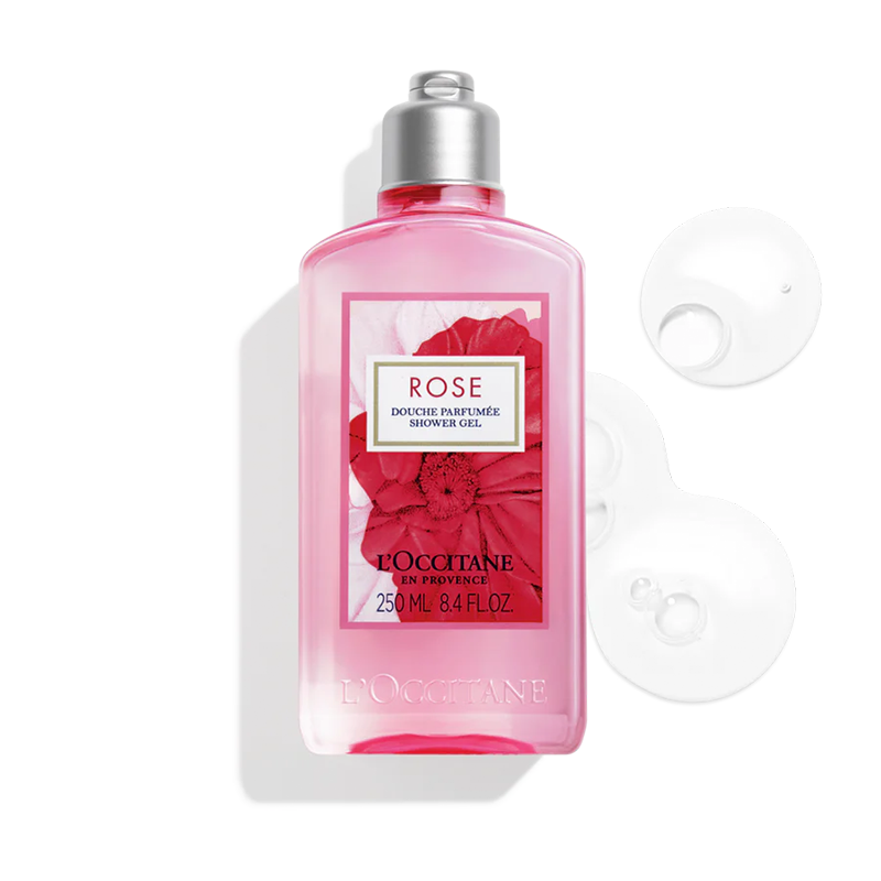 L’OCCITANE - 歐舒丹 玫瑰沐浴啫喱  250ml [平行進口 3253581717646]