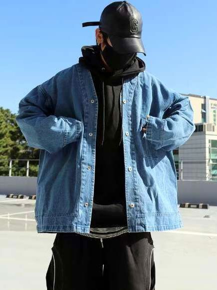 牛仔開胸外套 JK2703