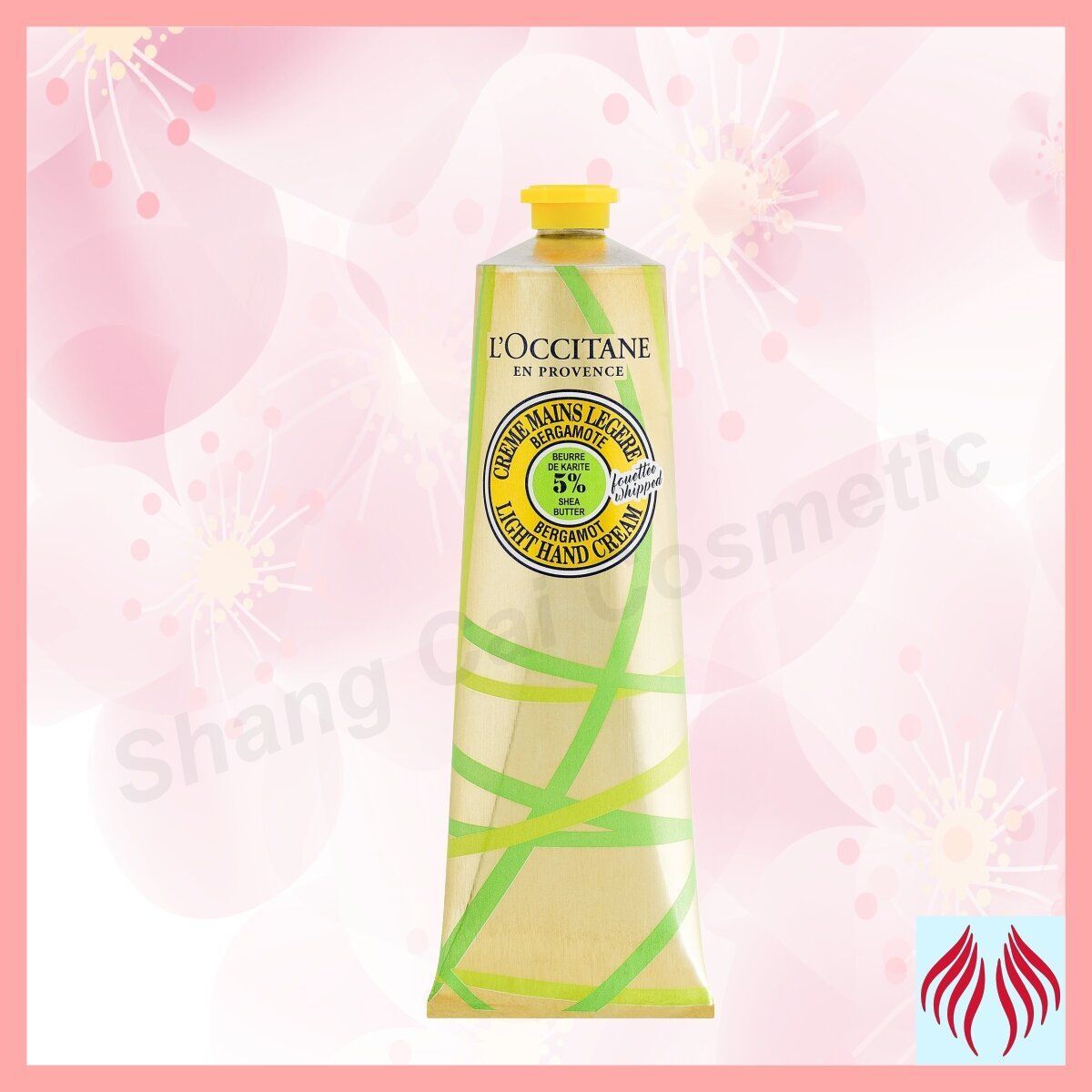 L'OCCITANE - 乳木果佛手柑輕盈潤手霜150ml[平行進口3253581681053]