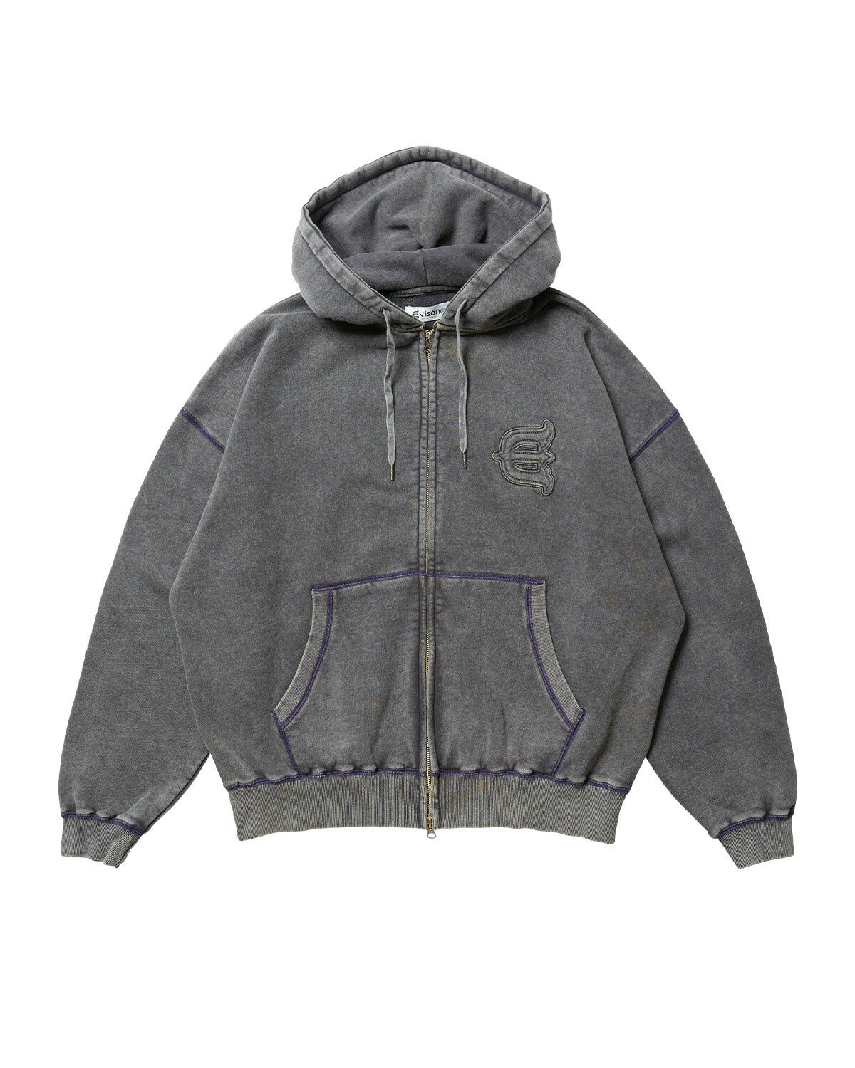 EVISEN LOGO ZIP HOODIE