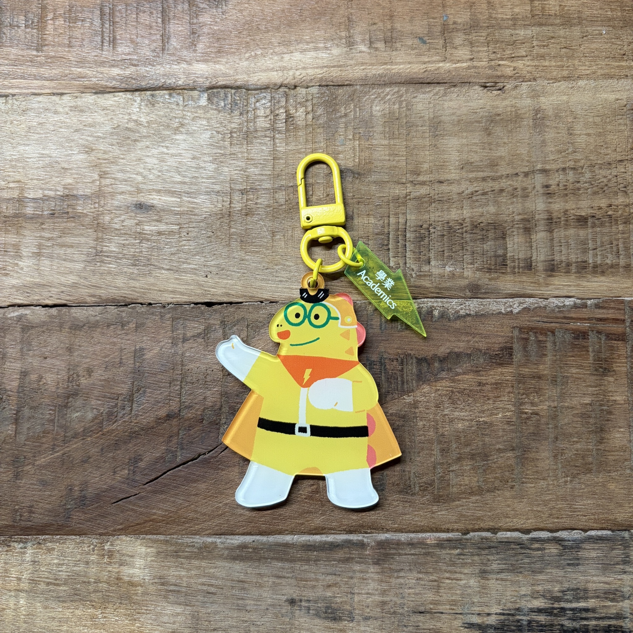 黃戰士阿劍/恐龍戰隊/壓克力鑰匙圈