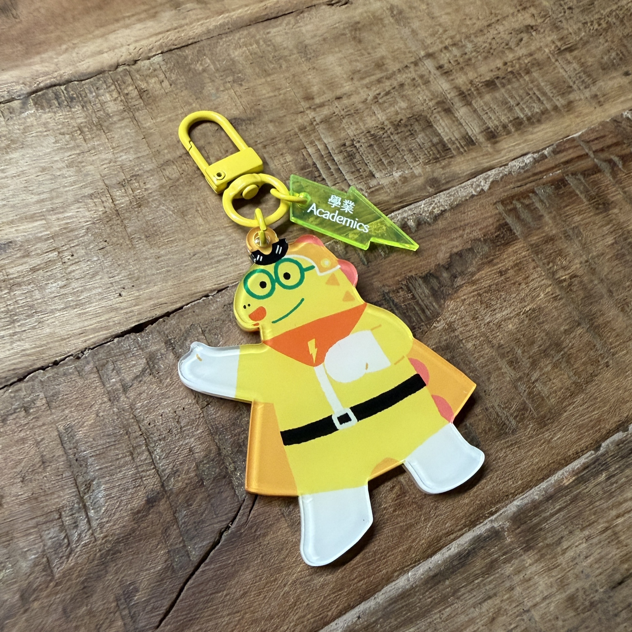 黃戰士阿劍/恐龍戰隊/壓克力鑰匙圈