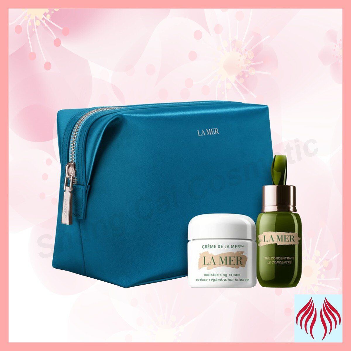 LA MER 海藍之謎 經典面霜60ml+濃縮精華30ml套-[平行進口747930130192]