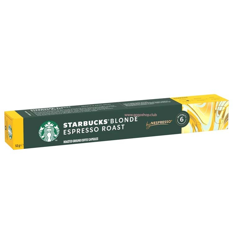 Starbucks Blonde Espresso Roast 咖啡膠囊 (10粒裝)