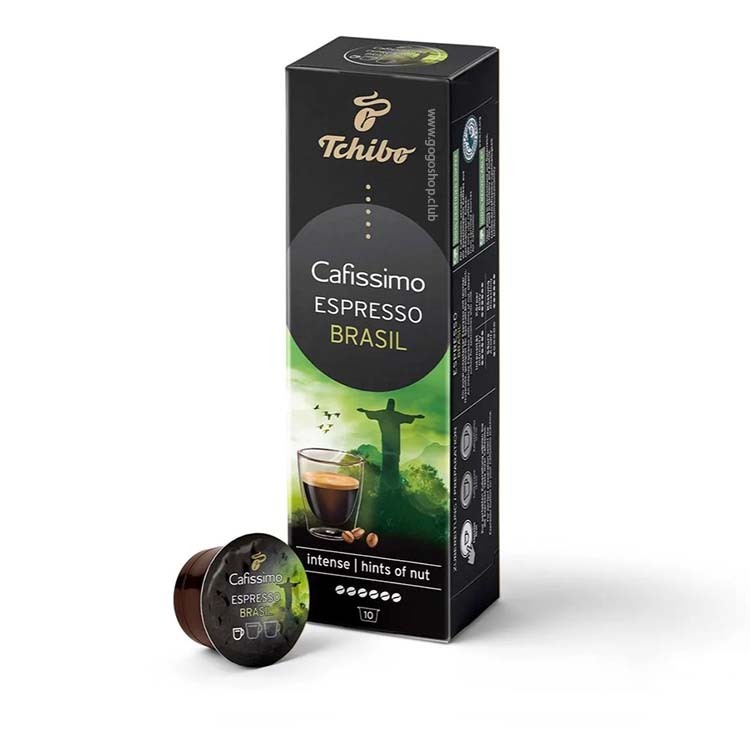 Tchibo Cafissimo Espresso Brazil 巴西單品咖啡膠囊 (10粒裝) 中度烘焙
