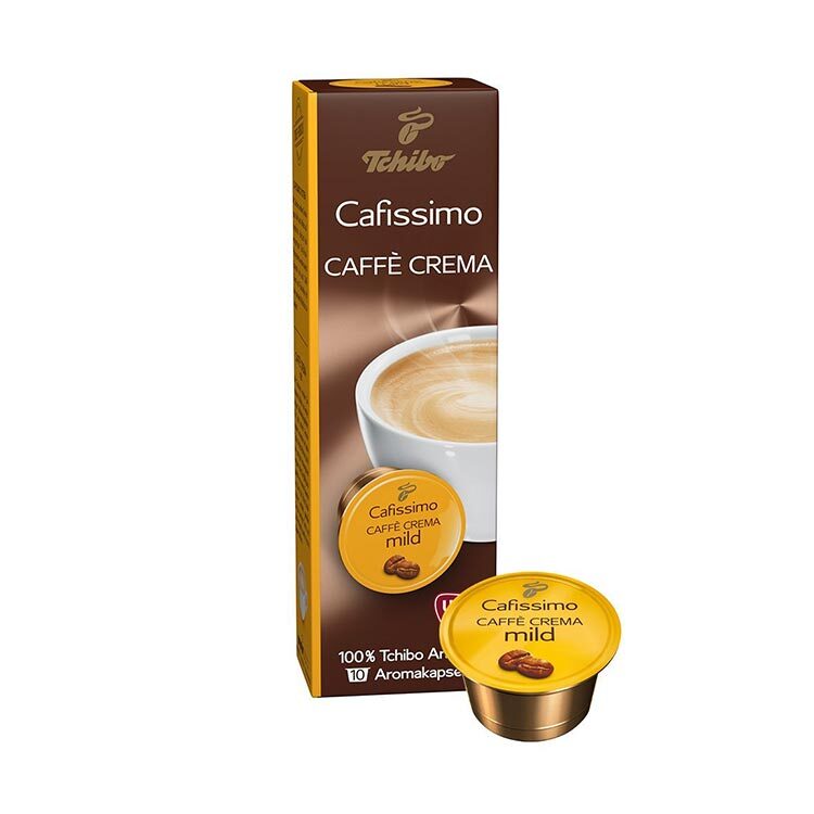 Tchibo Cafissim 幼滑奶油咖啡膠囊 (10粒裝) 低度烘焙