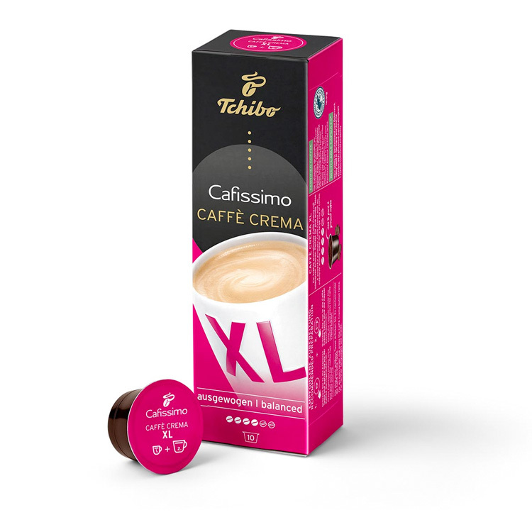 Tchibo Cafissimo 特大杯 XL 奶油咖啡膠囊 (10粒裝) 中度烘焙