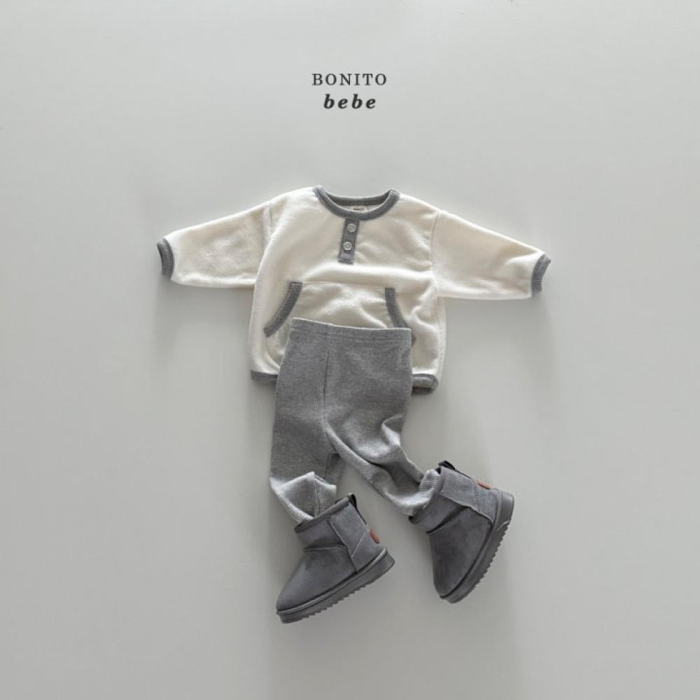 Bonito 袋鼠內搭褲貝貝套裝 / 3色