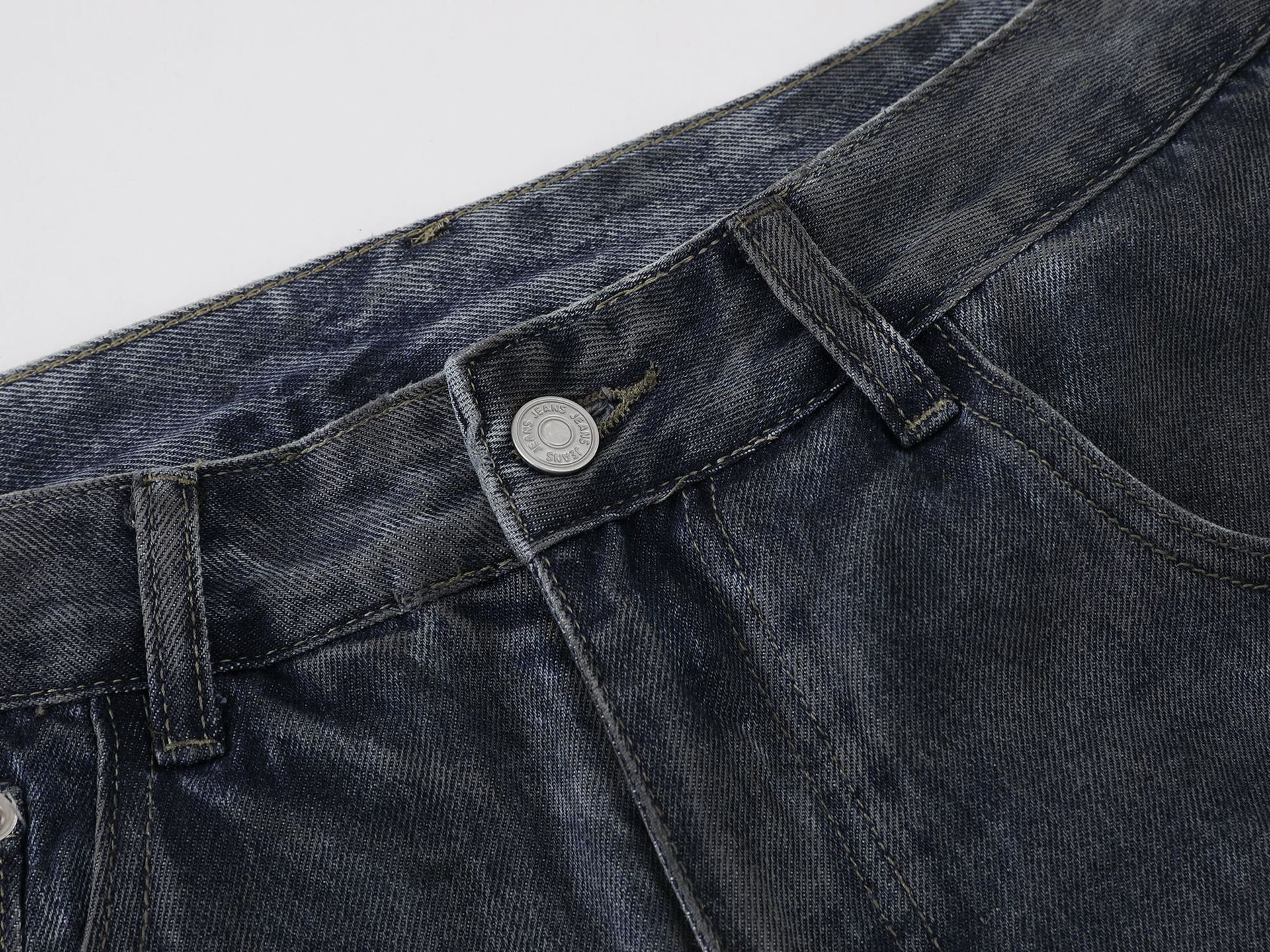 解構層次破壞牛仔褲