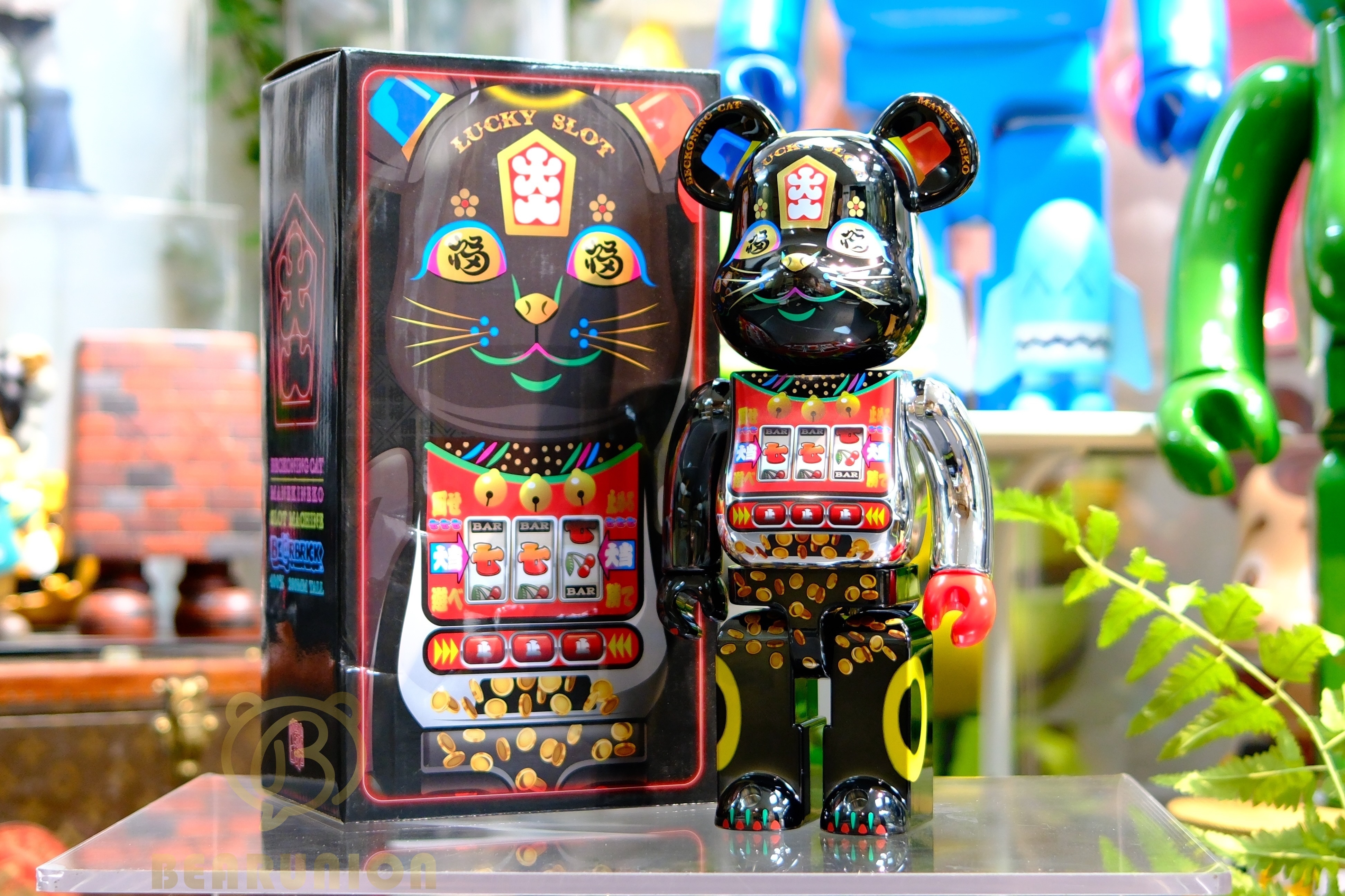 🥇現貨🥇Bearbrick 400% Jackpot Lucky cat
