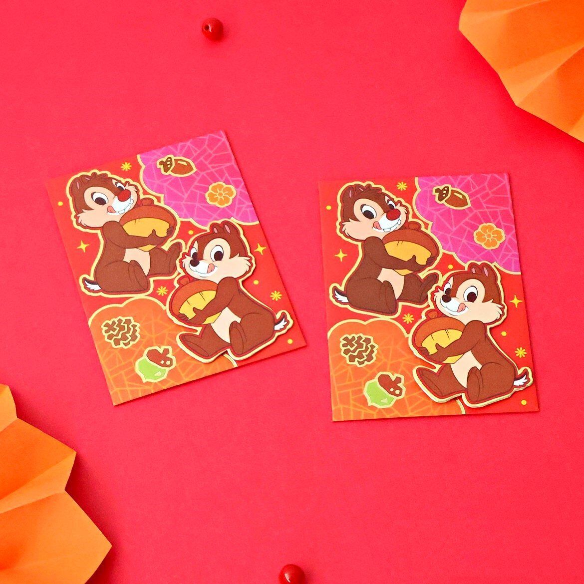 迪士尼 鋼牙與大鼻|3D燙金利是封套裝 6P(長方版)