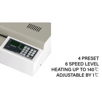 BIO PRO320H A3高速高用量 6滾筒過膠機 (A3 330mm) 1分鐘過膠6張A4紙(南韓製造)