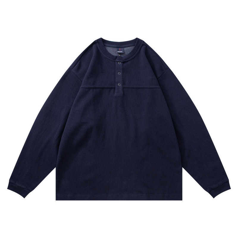 日系沈穩質感亨利領衫