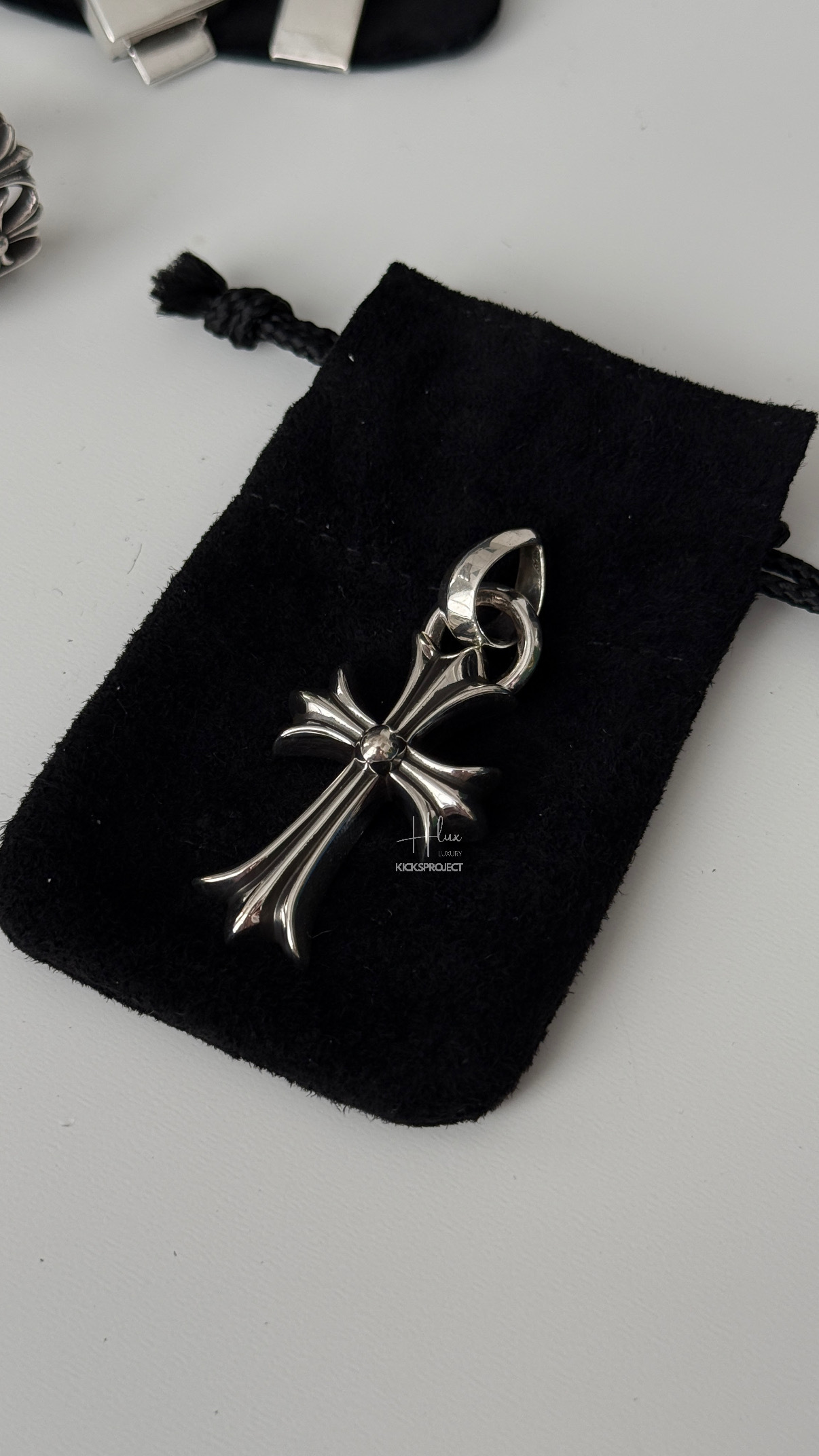 Chrome hearts 水滴 十字架 JmpRing CH CROSS