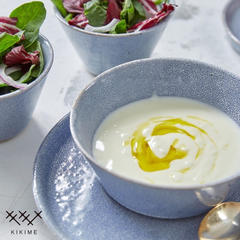 【日本 KIKIME】kasane 美濃燒梅花皮陶瓷食器 【三層】