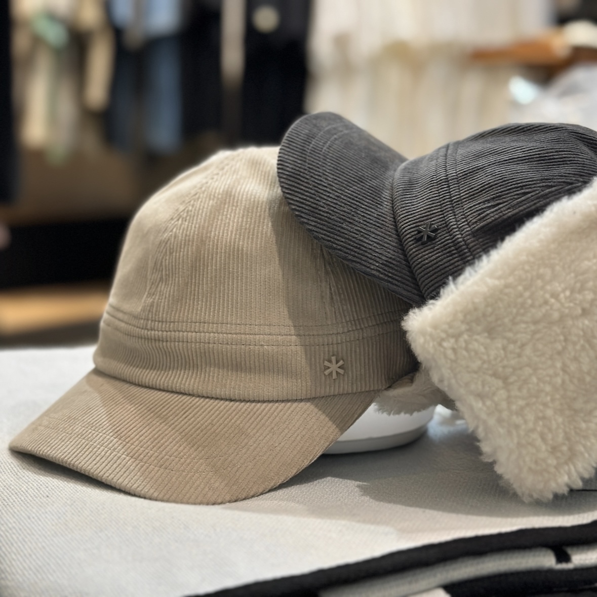 【現貨】snow peak Merino Wool Corduroy Earflap Cap 美麗諾羊毛 燈芯絨 飛耳帽 S25WWFCP60