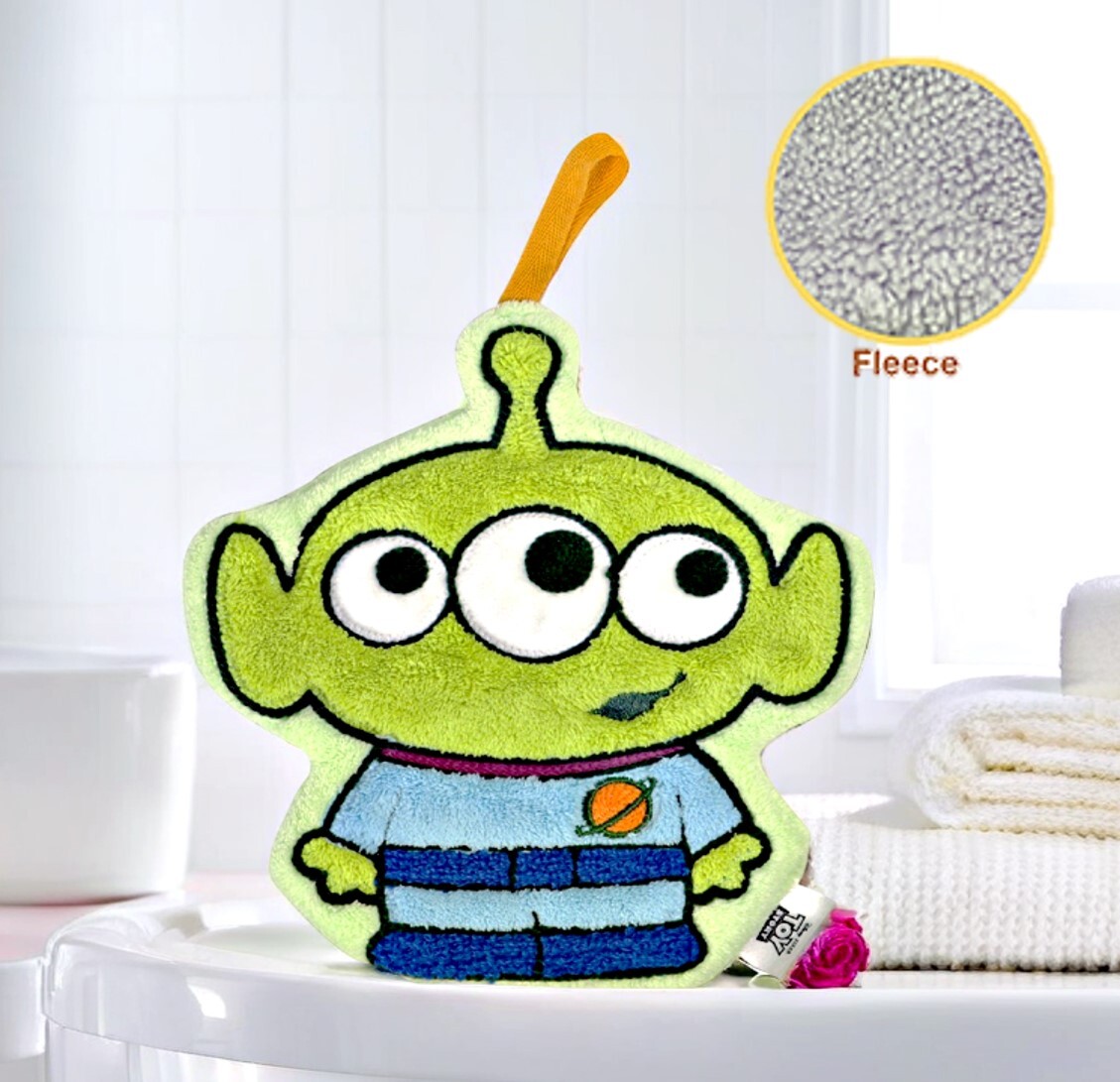 迪士尼反斗奇兵 造形珊瑚絨抹手巾 |三眼仔