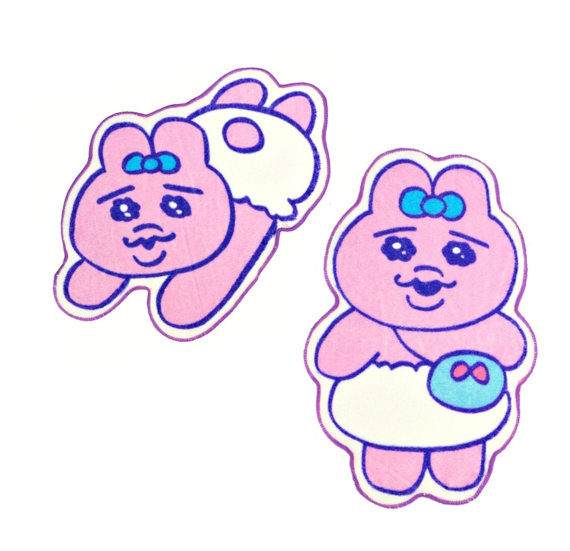 底褲兔 褲褲兔|多用途大臉巾 手巾(2P)