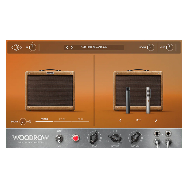 Universal Audio Woodrow '55 Instrument Amp｜音箱模擬插件