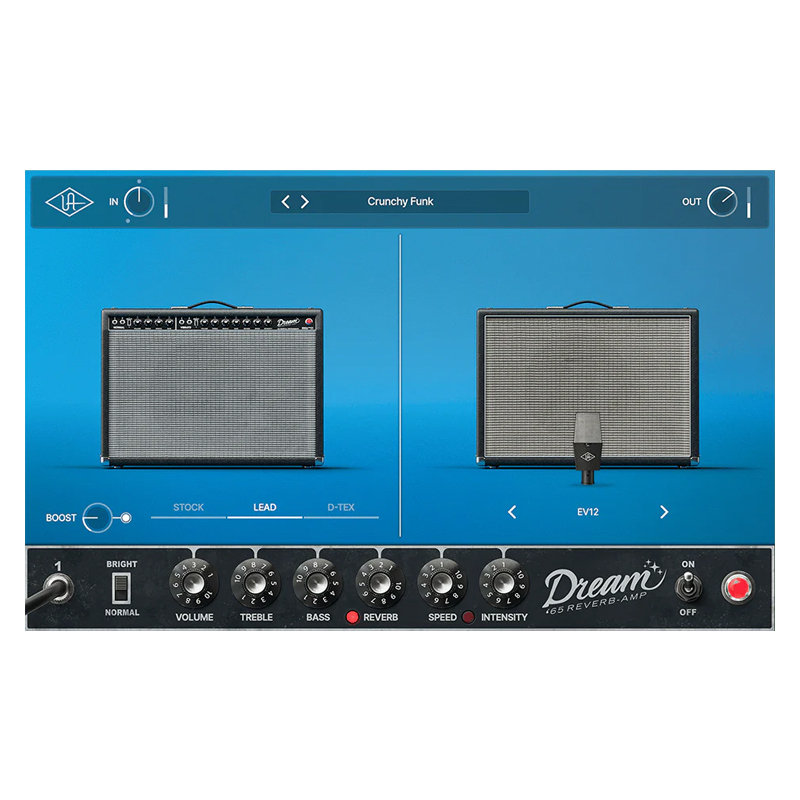 Universal Audio Dream '65 Reverb Amp｜ 音箱模擬插件